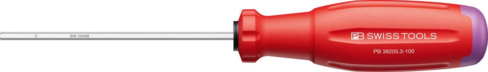 Tournevis Six pans creux 3x100mm  