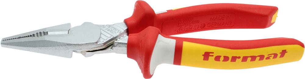 Pince méc. pointue MIG avec housse bicomposant 160mm VDE 