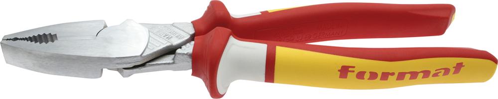 Pince universelle grande puissance VDE avec branches bicomposant 200mm 