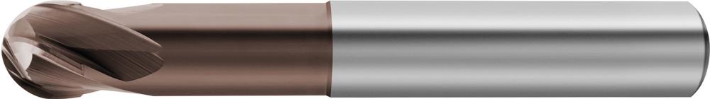 Fraise à bout hémisphér. c.m. 1,0mm D4 Perrox type H n.u. courte G-Mold 65 B 