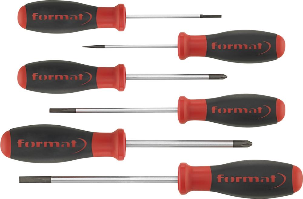 Jeu de tournevis rond PH 6 pièces 