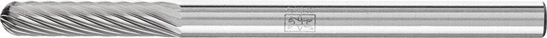 Mini-fraise sur tige carbure forme cyl. bout arrondi 0313 5 3mm 3x13mm 