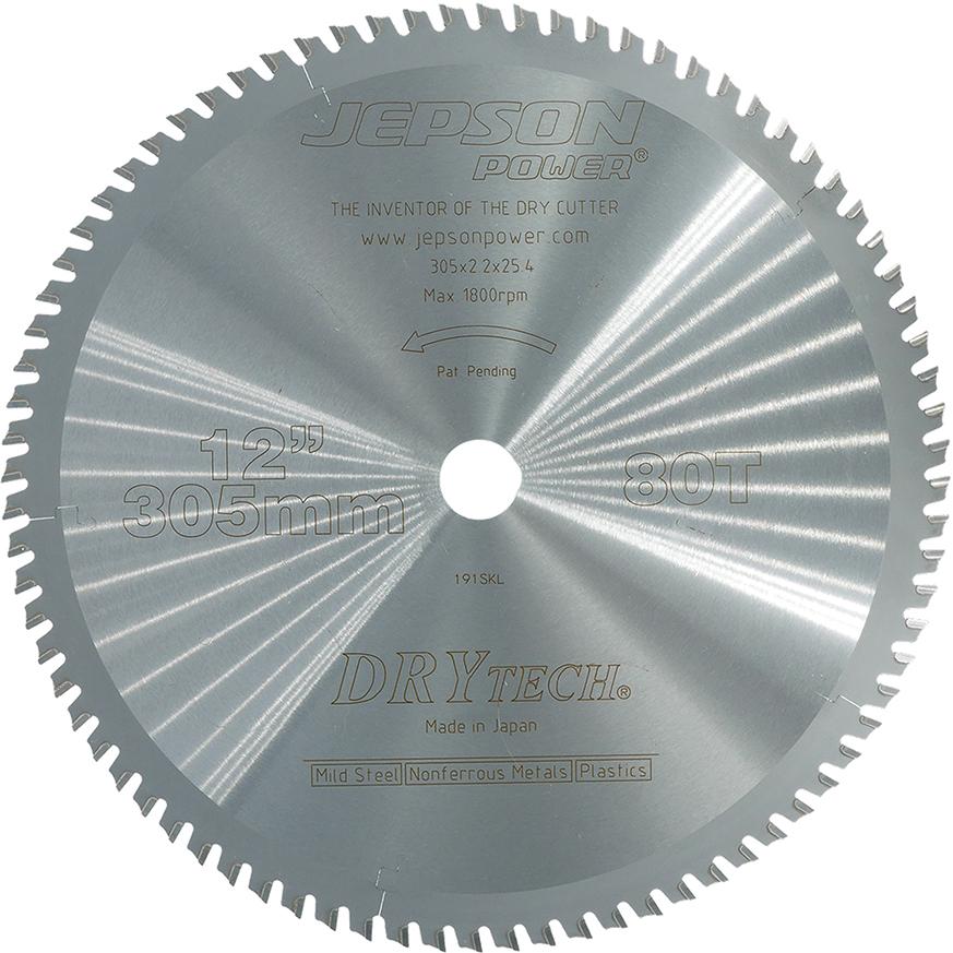 Lame de scie circulaire àmise de carbure 305x25,4 mm 80 dents