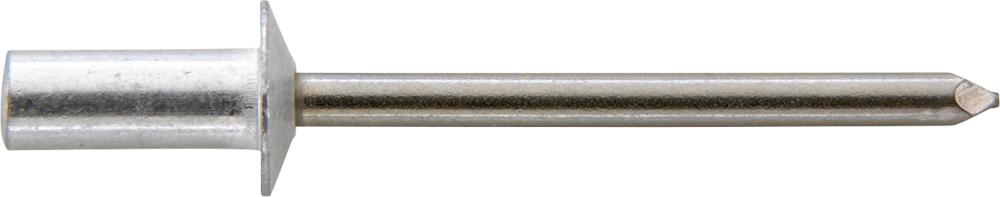Rivet aveugle CAP alu/inox tête goutte de suif 3,2x6,5mm 