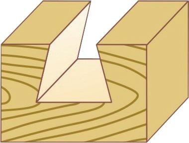 q. aronde HW 14 degré s 12,7x12x45 S8 