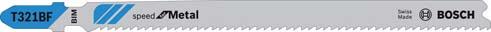 Lame de scie sauteuse T 321 BF pack de 5 