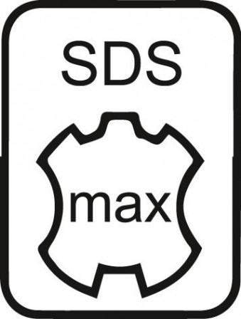 Foret SDS-max 4 bords de coupe 30 x 370/250mm 