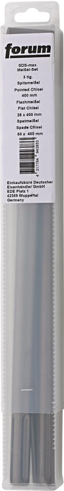 Jeu de burins SDS-Max 3pc s. 