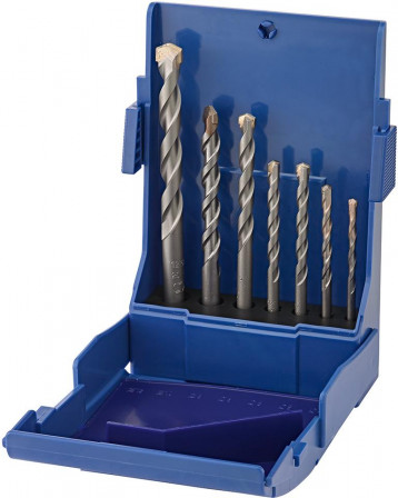 Jeu de forets à béton 7 p ièces 