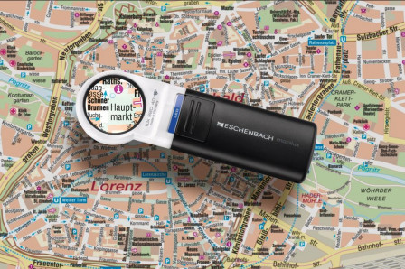 Loupe éclairante mobilux 5x D58mm 