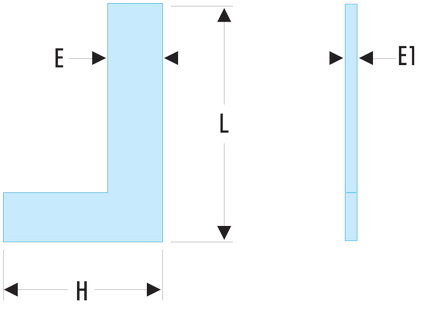 Equerre simples - Classe II