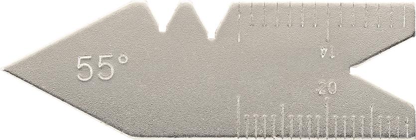 Calibre d'affûtage 55Gr. 