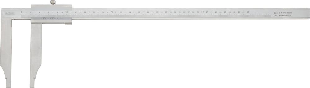 Pied coulisse s.pointes 500x150mm s regl precFOR 