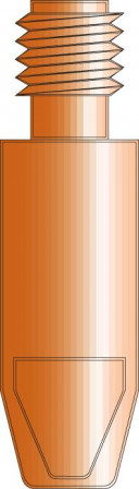 Buse de courant M6 1,0 mm - 28mm E-Cu