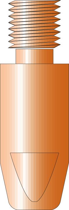 Buse de courant M8 1,2mm E-Cu MB400/500