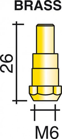 Buse longue M6-28 mm Plus24/240