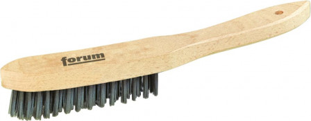 Brosse à main acier Rz 3 lisse 