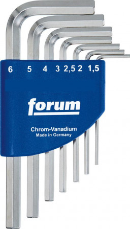 Jeu de clés mâles coudées DIN911 1,5-6mm 