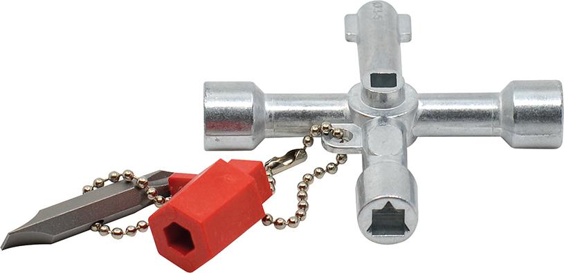 Clé d'armoire de distribution Univl Univl S+B