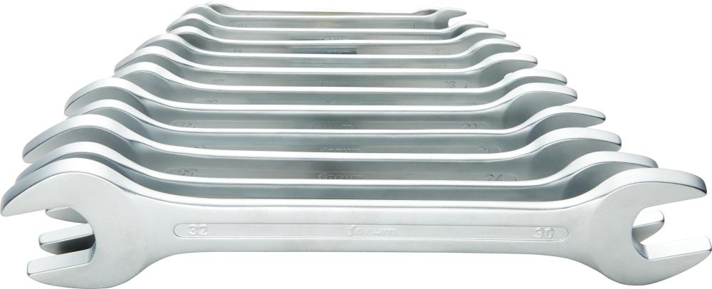 Jeu de clés plates double s, DIN 3110 12pcs. 6-32mm 