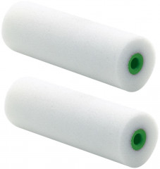 Rouleau vernis mousse fin 10cm 2 pièces 