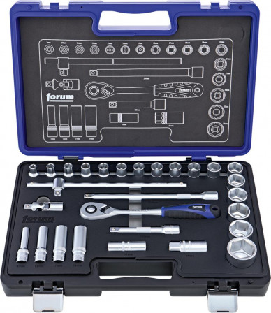 Composition douilles 1/2