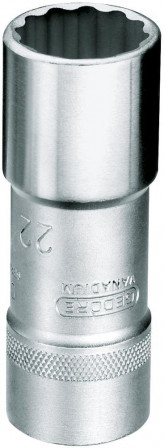 Douille 12 pans longue 1/2