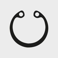 Pince à circlips intérieurs coudée 4421 J11 mm 