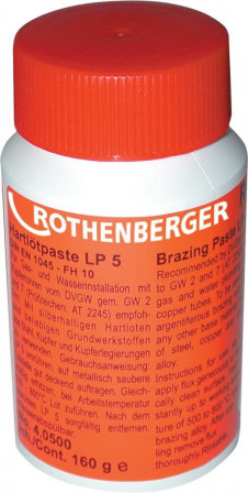 Pâte à braser LP5 160G Ro thenberger