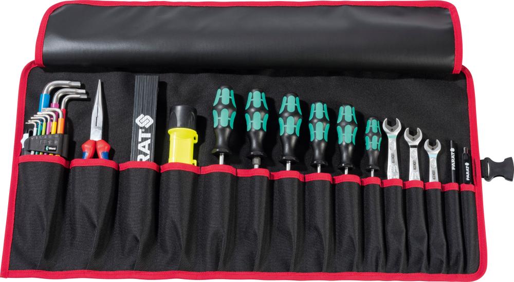 Trousse à outils à enrouler 670x330mm 15 compartiments 