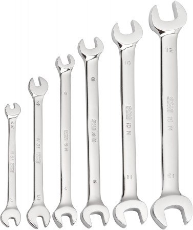 TROUSSE DE 6 CLES A FOURCHES EN MM