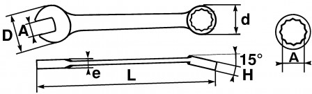JEU DE 9 CLES MIXTES MULTI-ECROUS