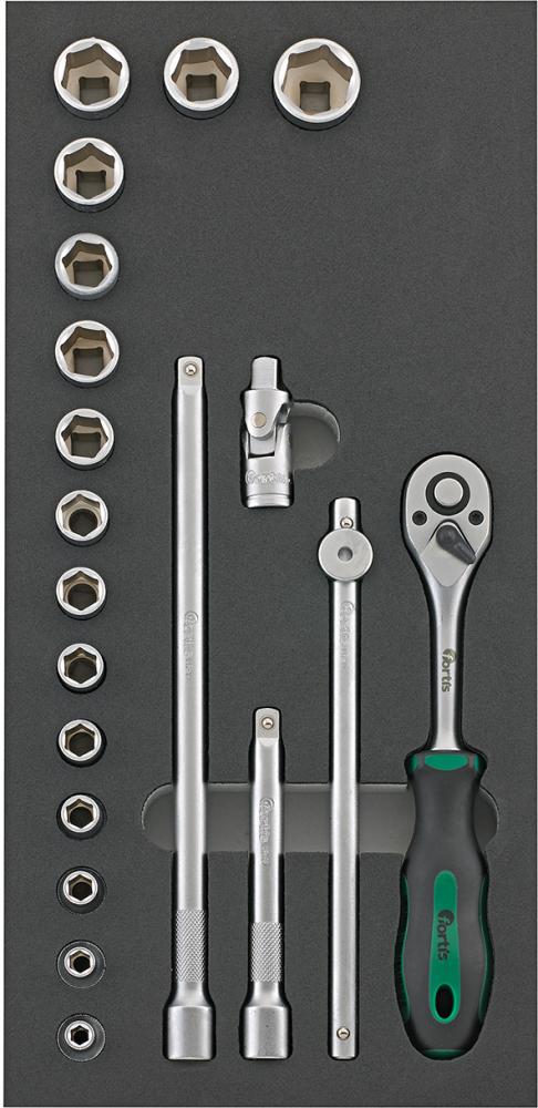 Module d'outils 1/3 clé à douille 3/8