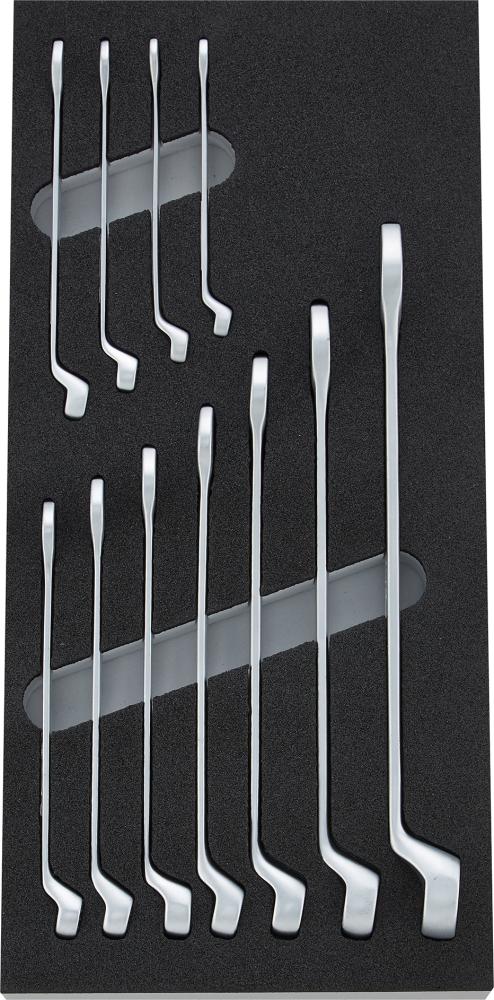 Module 2017 1/3 Clé mixte coudée 