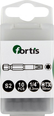 Jeu d'embouts DIN3126E6,3 10 x T30x50mm 