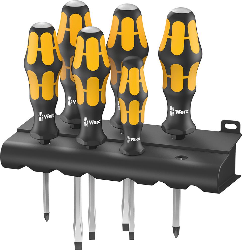 Jeu de tournevis Kraftfom 6 pans 6 pièces 