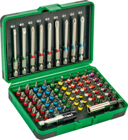 Jeu d'embouts  mixte 71 pcs.