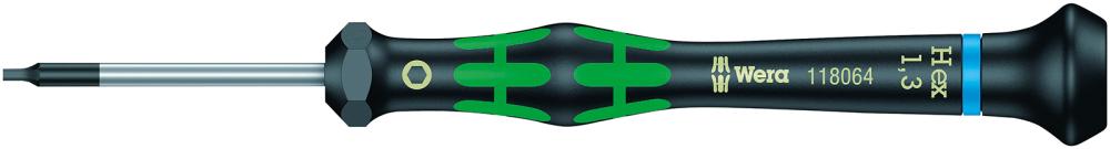 Tournevis électronique six pans femelle 1,3mm 