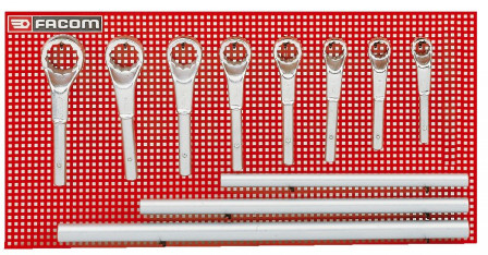 Jeu de clés polygonales «&nbsp;gros efforts&nbsp;» métriques