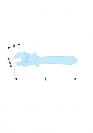 Clé à molette isolées 1000 Volts série VSE