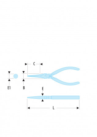 Pince de préhension Micro-Tech® à becs extra-longs