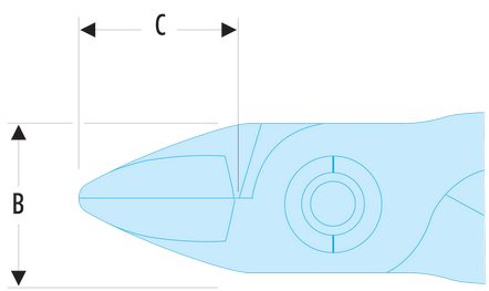 Pince coupantes Micro-Tech® «&nbsp;grande capacité&nbsp;» : puissance