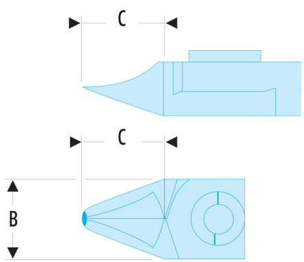 Pince coupantes Micro-Tech® «&nbsp;pointues becs effilés&nbsp;» : maniabilité