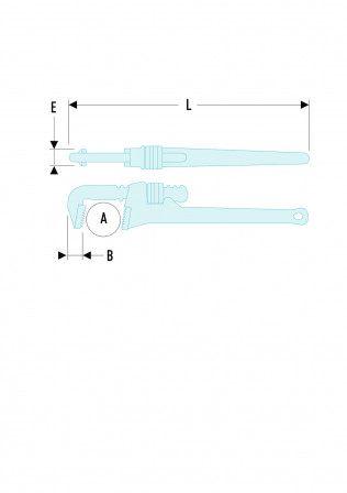 Clé modèles «&nbsp;Américain&nbsp;» - Fonte