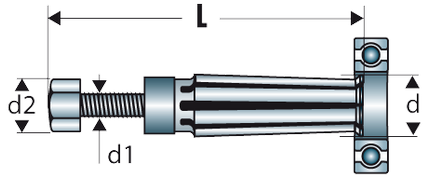 Pince pour prise intérieure