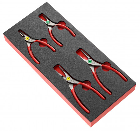 Module mousse de 4 pinces Circlips®