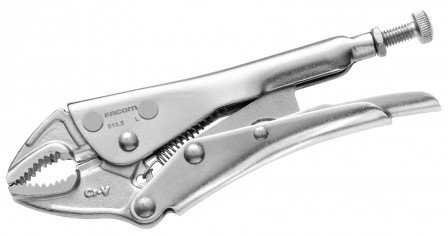 Pince-étau mono-réglage becs courts