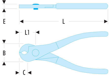 Coupe-câble manuels Cuivre-Aluminium