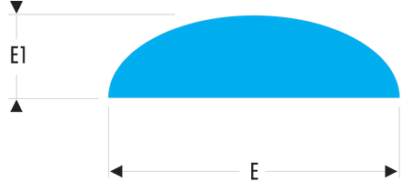 Lime demi-rondes bâtarde emmanchée