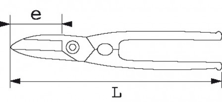 cisaille a toles bichantourneuse